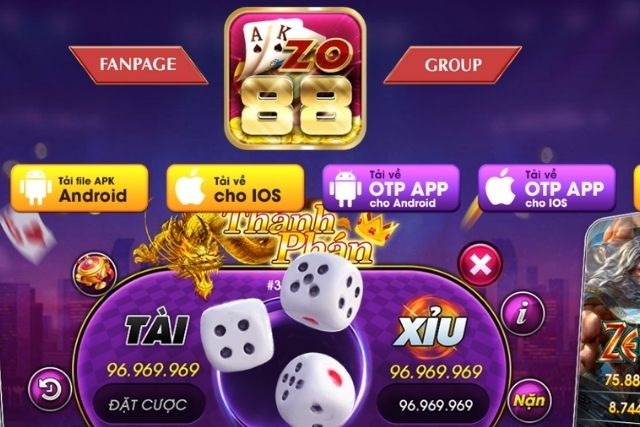 Hướng dẫn tải Zo88 win cho điện thoại iOS và Android